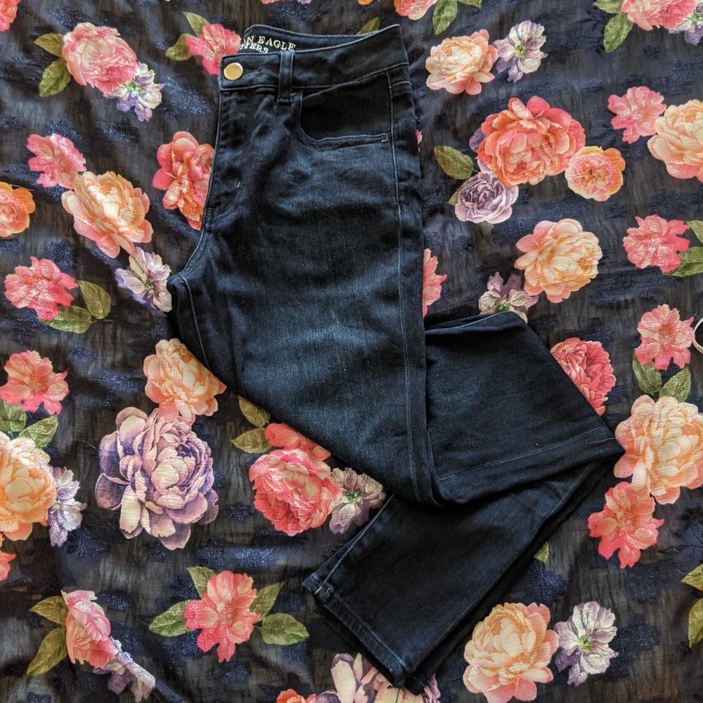 american eagle • hi-rise jegging